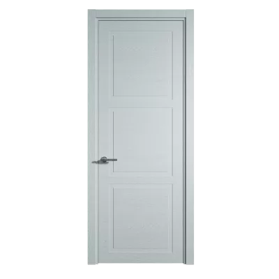 дверь СИТИДОРС мод. Бостон-3 глухая Шпон Ясеня + Эмаль RAL 7035